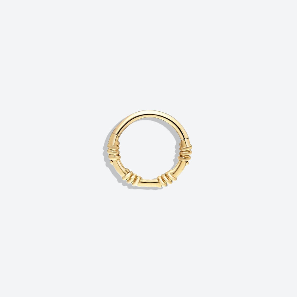 14k Gold Sailor Helix Piercing