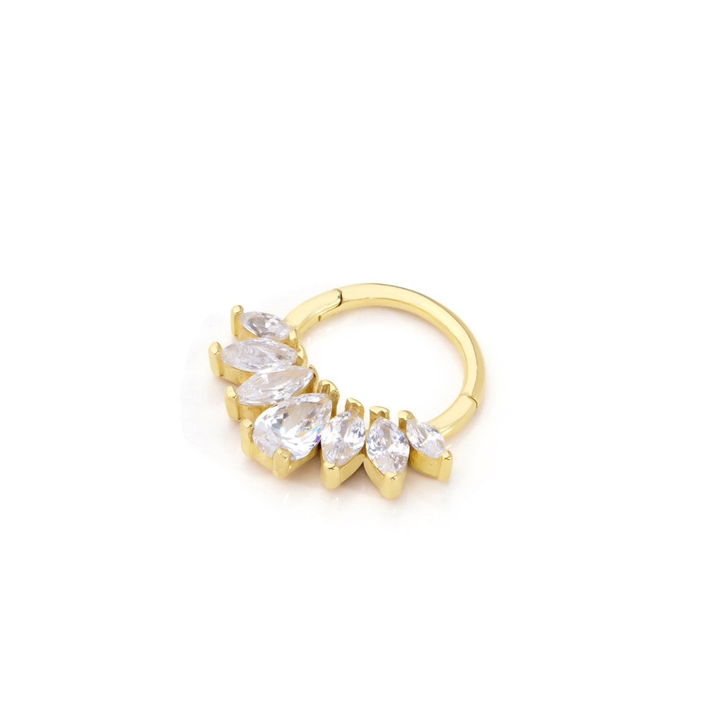 14k Gold Perla Helix Piercing