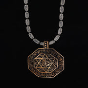 seal of Solomon necklace, mens necklace, Solomon necklace