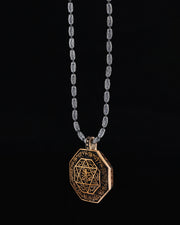 Necklace with Seal of Solomon and Star of David