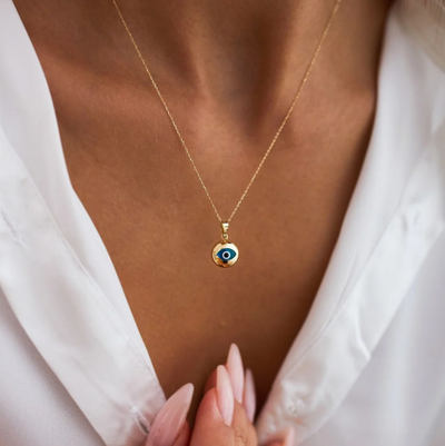 Evil Eye Necklace Meaning 🧿: Protection, Power & Style