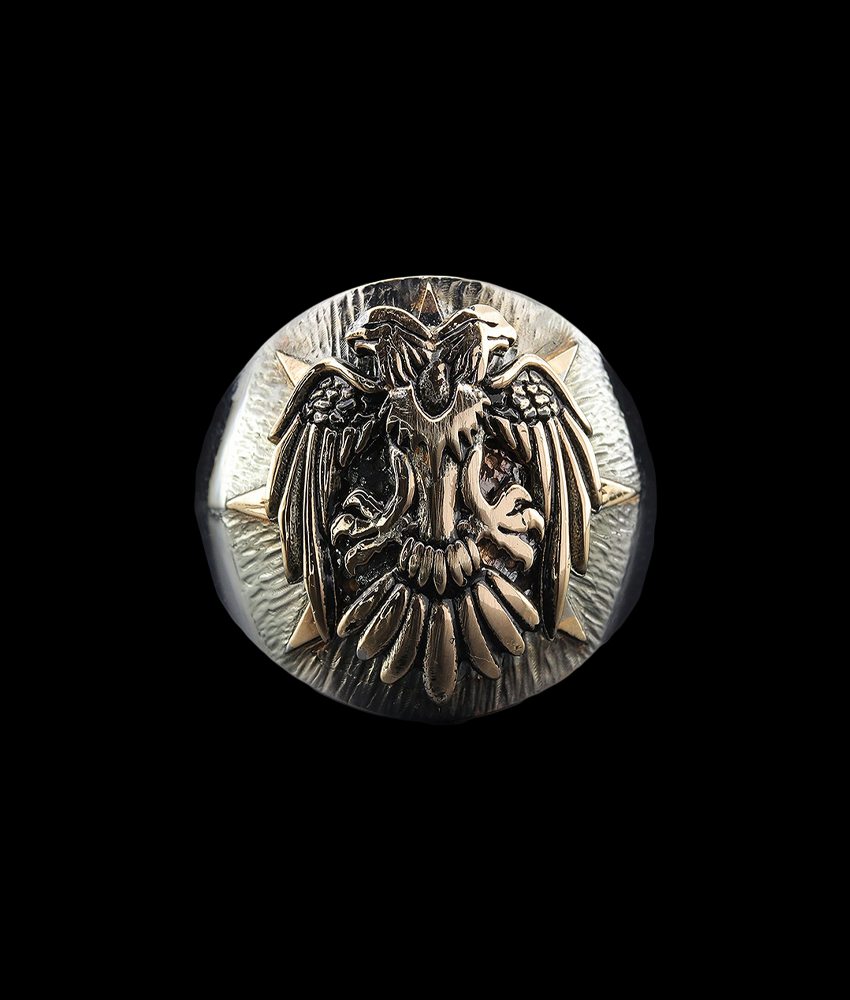 Double Headed Eagle Ring