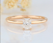 diamond ring, 0.72 ct. diamond ring, 0.72 ct. radiant diamond solitaire ring