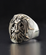 Double Headed Eagle Ring