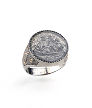 Barboros Hayrettin Pasha Ship Ring in Sterling Silver