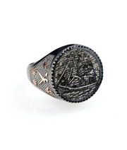 Barboros Hayrettin Pasha Ship Ring in Sterling Silver