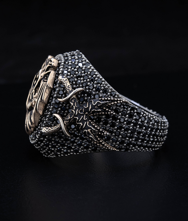 Men's Double Headed Eagle Ring