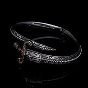 Men’s Sterling Silver Sword Cuff