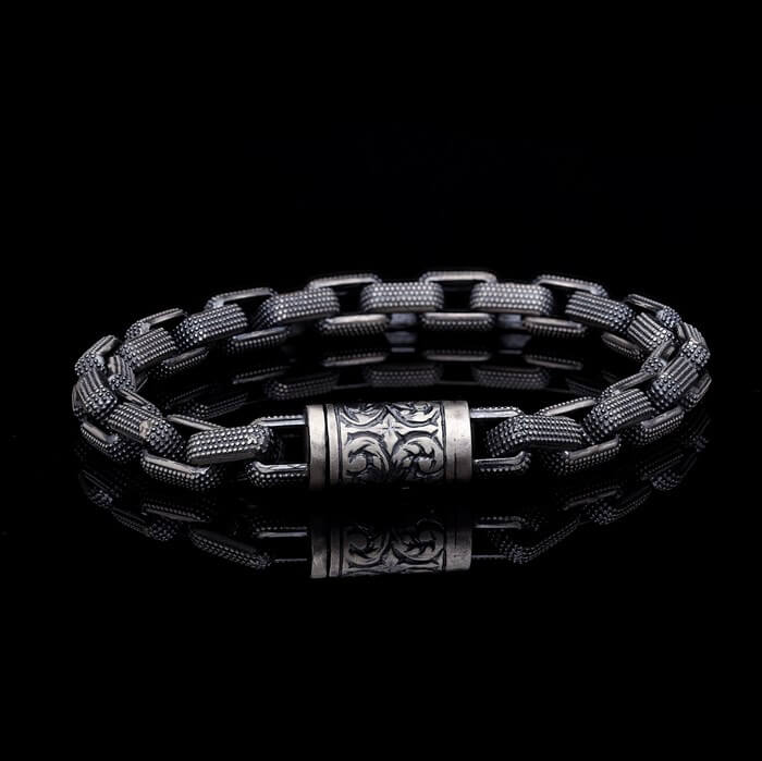 Men’s Sterling Silver Chain Link Bold Bracelet