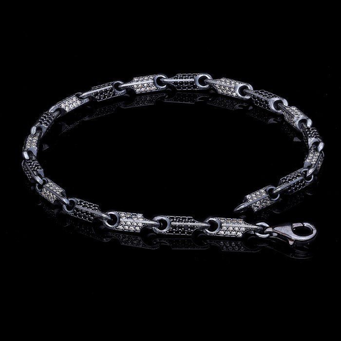 Men’s Sterling Silver Chain Bracelet