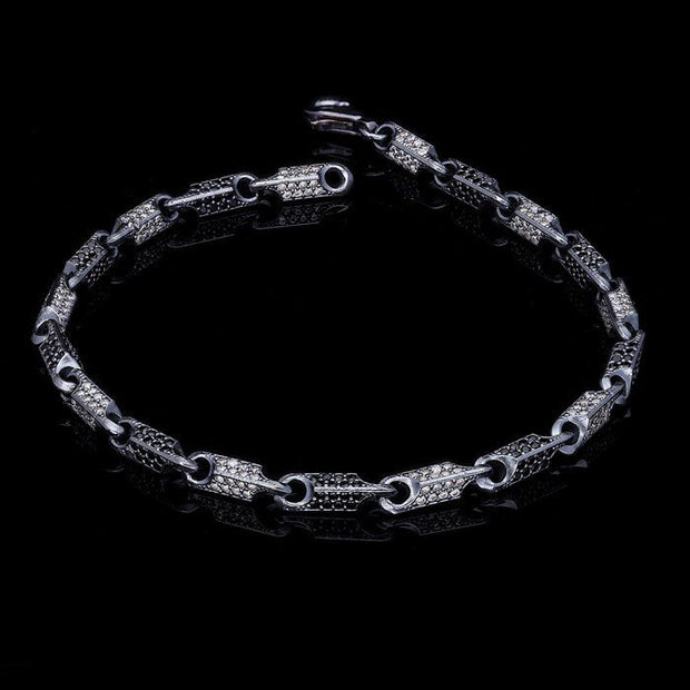 Men’s Sterling Silver Chain Bracelet