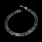Men’s Sterling Silver Sterling Cuban Chain Bracelet