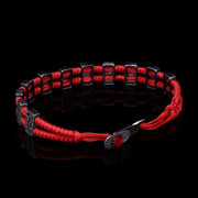 Men’s Sterling Silver Snake Knitting Bracelet