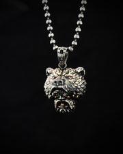 Sterling Silver Bearman Necklace