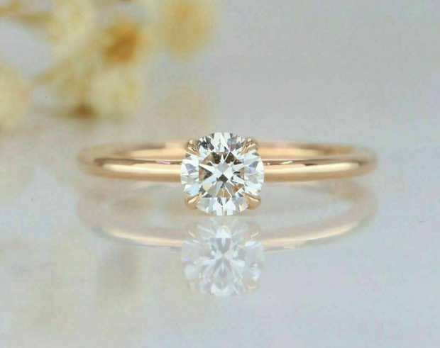 diamond ring, 0.90 ct. diamond ring, 0.90 ct. round diamond solitaire ring