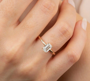 diamond ring, 0.80 ct. diamond ring, 0.80 ct. diamond solitaire ring, emerald ring