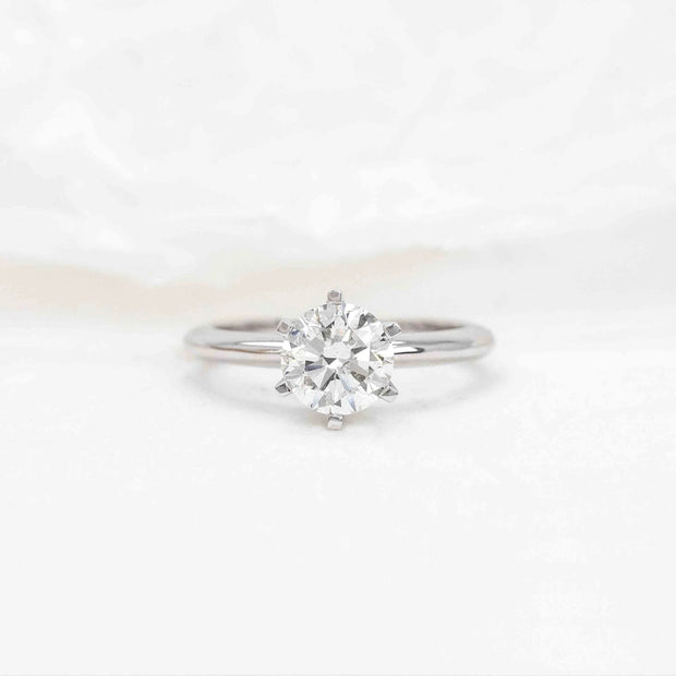 diamond ring, 2.0 ct. round diamond ring, 2.0 ct. round diamond solitaire ring