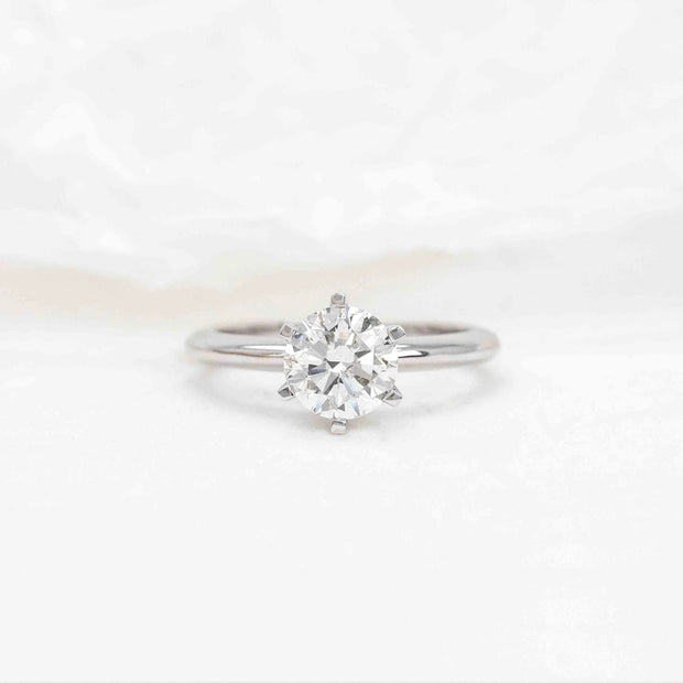 diamond ring, 2.0 ct. round diamond ring, 2.0 ct. round diamond solitaire ring