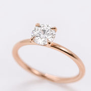 diamond ring, 1.00 ct. diamond ring, 1.00 ct. round diamond solitaire ring
