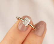 diamond ring, 0.71 ct. diamond ring, 0.71 ct. radiant diamond solitaire ring