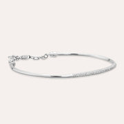 Sand White 0.37ct Diamond Stone White Gold Bracelet,diamond bracelet, 0.37ct diamond bracelet