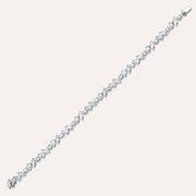 8.33ct Marquise and Drop Cut Diamond Stone Bracelet,diamond bracelet, 8.33ct diamond bracelet