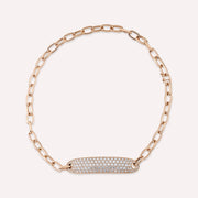 4.00ct Diamond Stone Rose Gold Bracelet/Chooker,diamond bracelet, 4.00ct diamond bracelet
