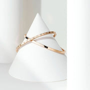 Cubes 0.30ct Diamond Stone Rose Gold Bracelet,diamond bracelet, 0.30ct diamond bracelet