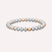 Lulu 4.00ct Diamond Stone White and Rose Gold Bracelet,diamond bracelet, 4.00ct diamond bracelet