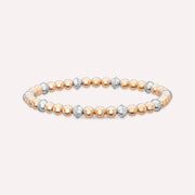 Lulu 0.75ct Diamond Stone Rose and White Gold Bracelet,diamond bracelet, 0.75ct diamond bracelet