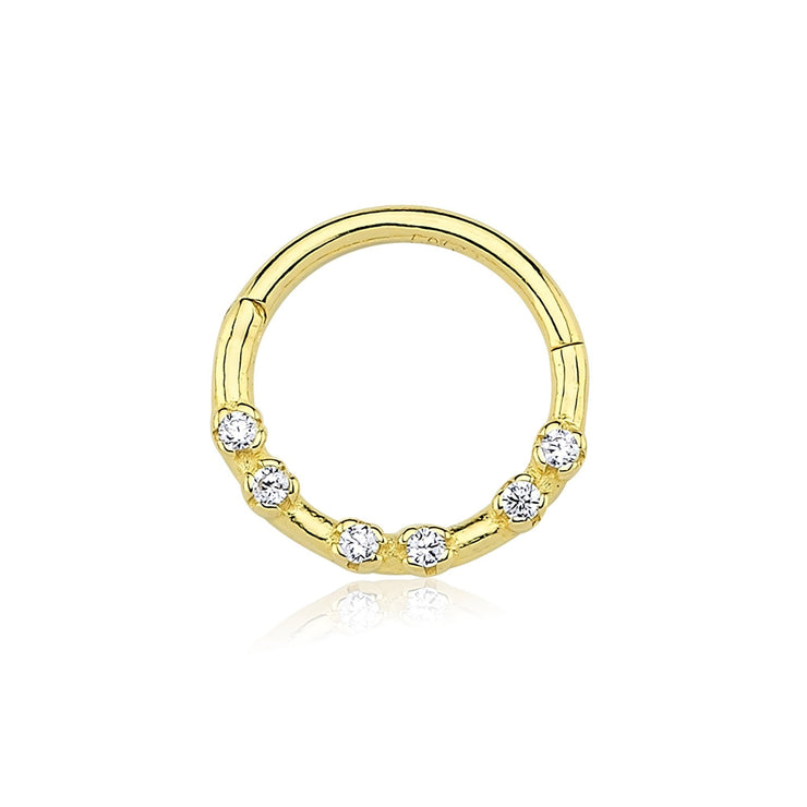 14k Gold Aria Helix Piercing