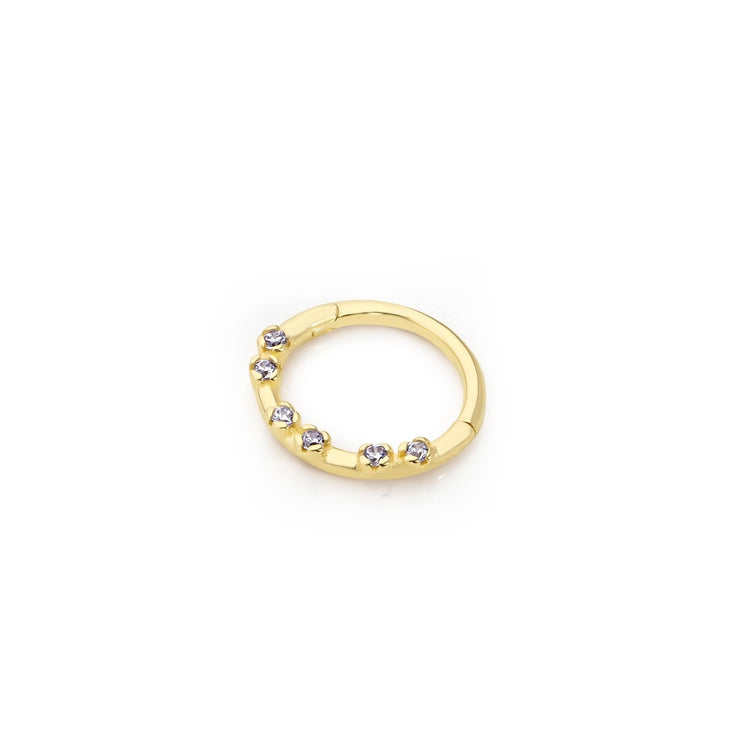14k Gold Aria Helix Piercing