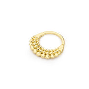 14k Gold Bubbles Helix Piercing