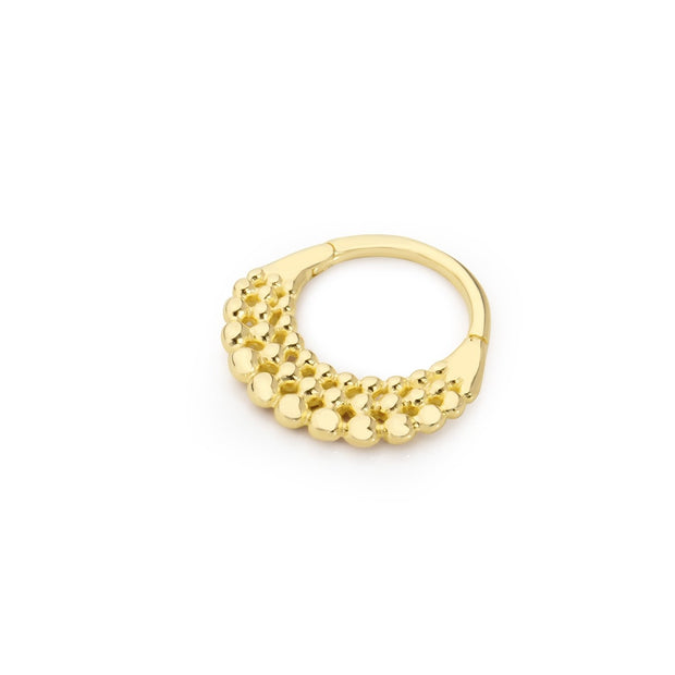 14k Gold Bubbles Helix Piercing