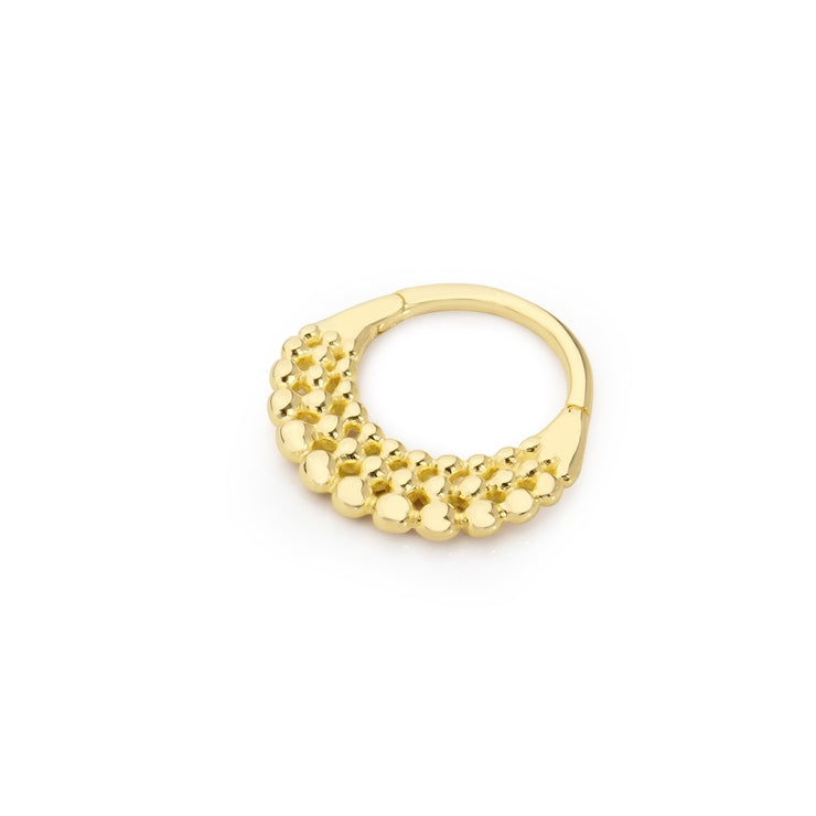 14k Gold Bubbles Helix Piercing