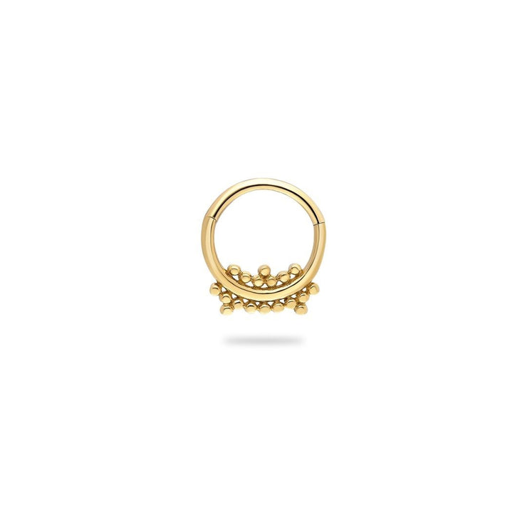 14k Gold Ivy Helix Piercing