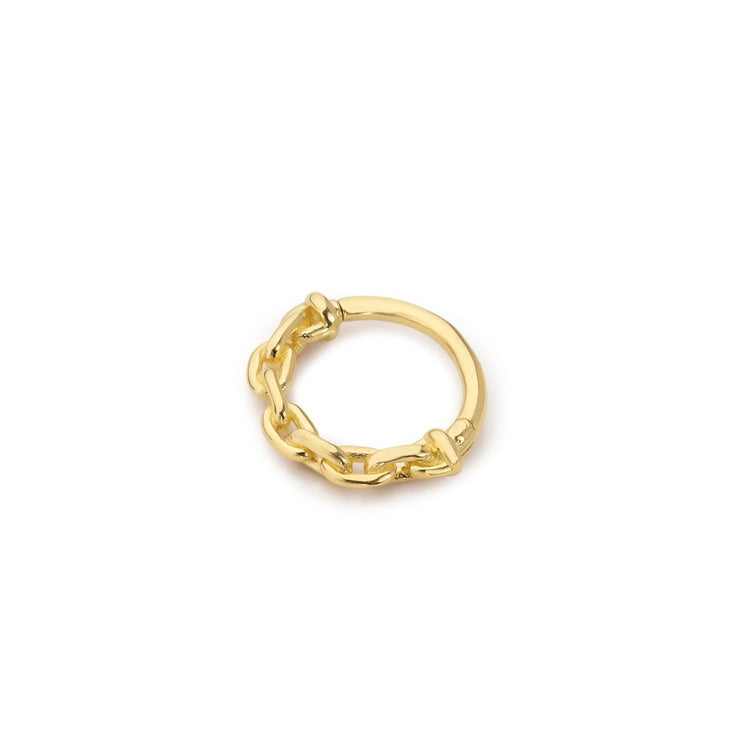 14k Gold Chain Helix Piercing