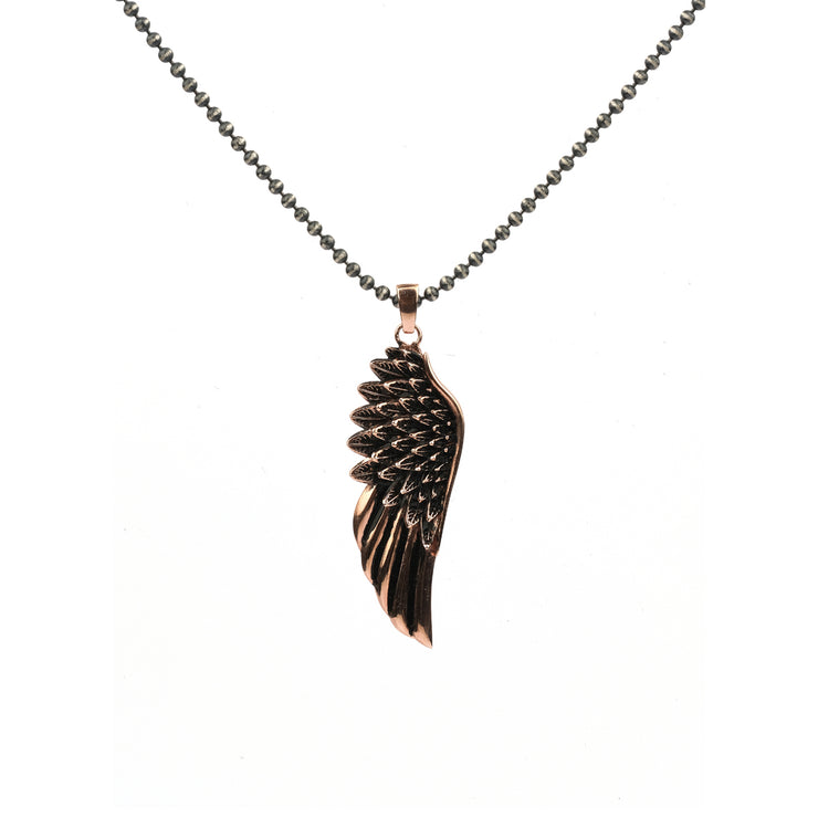 Sterling Silver Wing Necklace