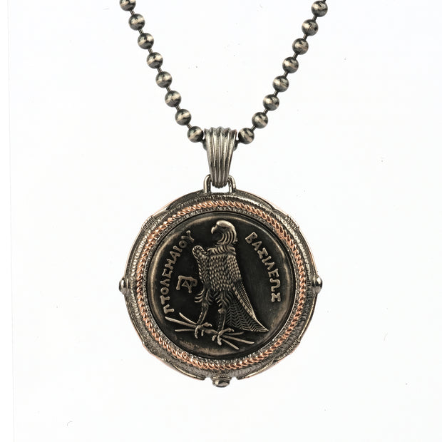 ancient coin necklace, Men’s necklace, men’s sterling silver necklace, unique men’s necklace, minimalist designs, mens necklace, mens sterling silver necklace