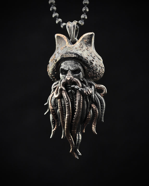 Sterling Silver Davy Jones Necklace