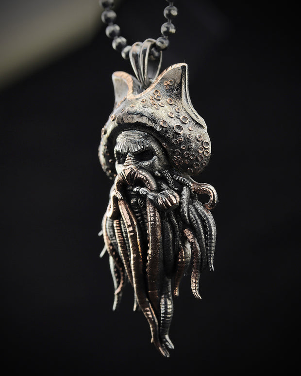 Sterling Silver Davy Jones Necklace