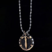 Shield And Sword Necklace