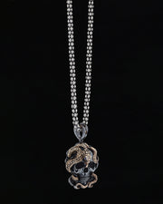 Skull and Snake Necklace