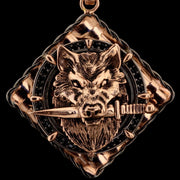 Wolf And Sword Necklace