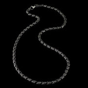 Men’s Sterling Silver Fleur De Lis Chain