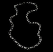 Men’s Sterling Silver Patterned Chain