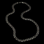 Men’s Sterling Silver Miami Cuban Chain Necklace