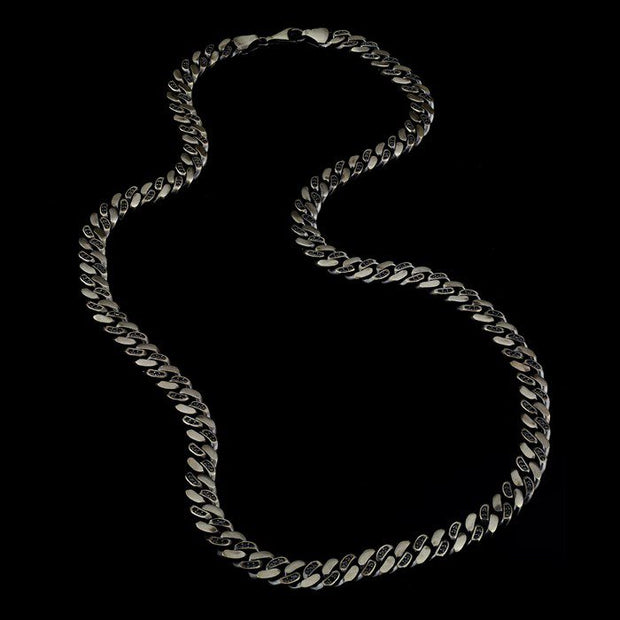 Men’s Sterling Silver Miami Cuban Chain Necklace