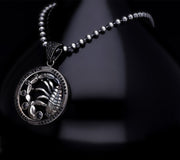 Men’s Sterling Silver Scorpion Zodiak Necklace