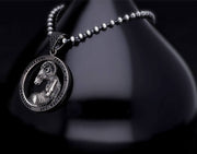 Men’s Sterling Silver Aries Zodiac Necklace